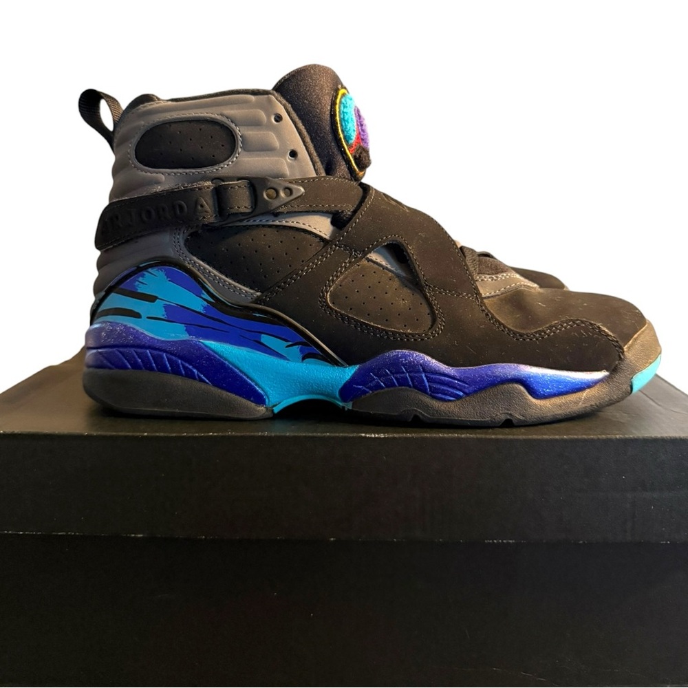 Jordan’s Air Jordan Retro 8 Aqua Sneakers 2015